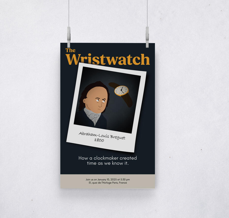 Wristwatch Poster